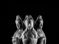 Avalokitasvara Bodhisattva / Guan Yin / Guanshiyin sculpture Royalty Free Stock Photo